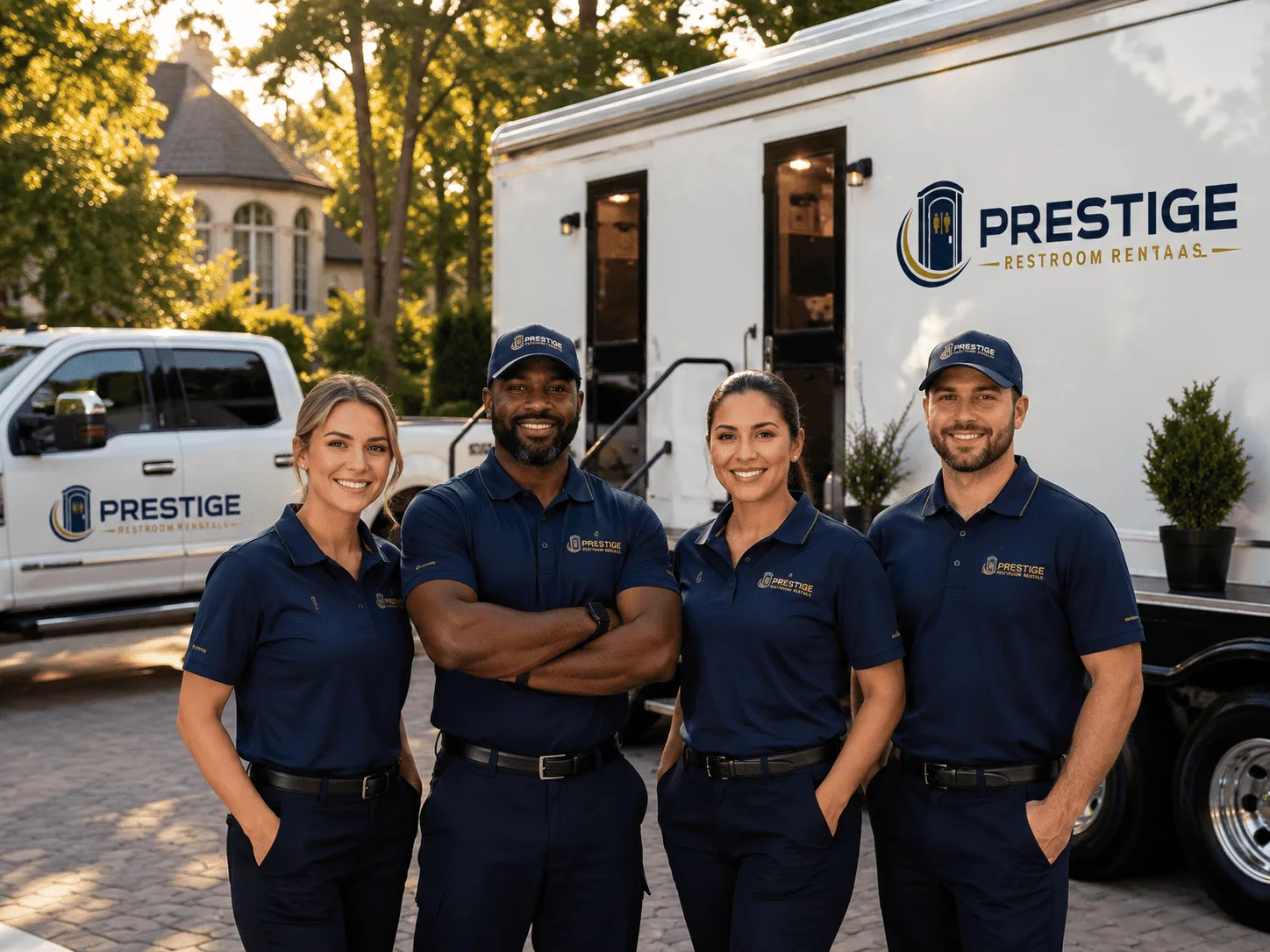 Trusted Luxury Portable Restrooms company in Modale, IA